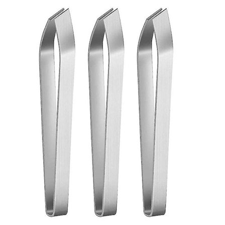 Fiskekrok-tang i rustfritt stål, skrå tang, tang, fiskekrokfjerner, tang, trekker, plukkingstang for matlaging (6 stk)