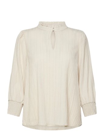 FREE/QUENT | Blouse From Freequent In A Light Material Of Recycled Polyester With A Fine Text | M