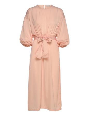 Recycled Polyester Dress Dresses Cocktail Dresses Lyserød Rosemunde