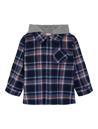 Nmmbatin Ls Shirt Skjorta Blå Name It