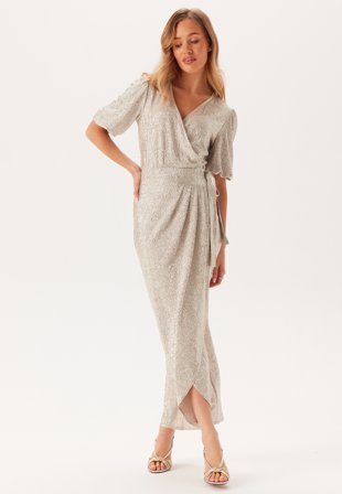 Ida Sjöstedt Dylan Dress MUSHROOM SILVER Vaatteet