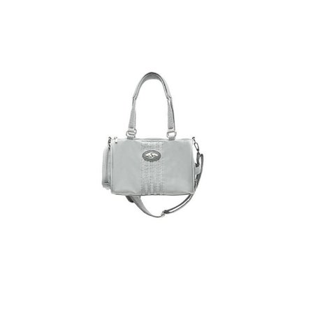 Tygväska Enkel axelväska GRÅ LITEN LITEN