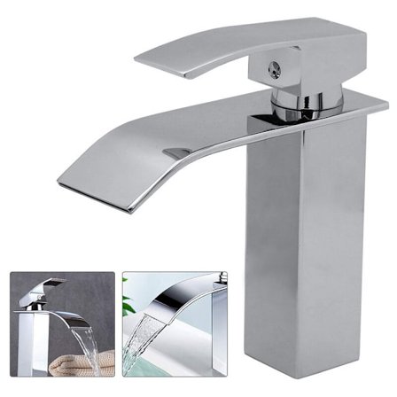 Kjøkkenkran anti-korrosjon anti-rust krom kjøkkenkran enkel håndtak varmt og kaldt vann kran valgfri