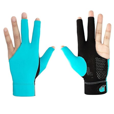 1 stk. Billard Tre-Fingers Handsker Anti-Skridsikker Snooker Billard Kø-Handsker Billard Tilbehør Til Wo