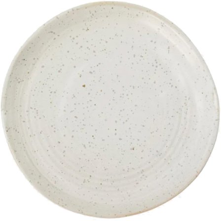 House doctor Pion kaketallerken, hvit/grå