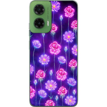 Yhteensopiva Puhelinkuori Motorola Moto G35 Bloom Reverie Electric Petals