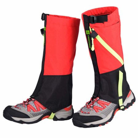 Barn Ben Gaiters Utomhus Vattentäta Snö Gaiter (Röd)