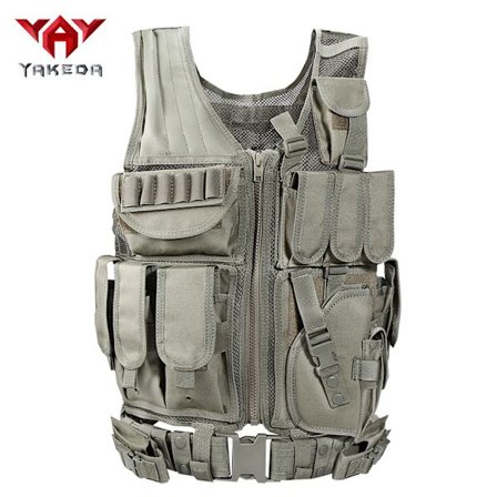 Outdoor Summer Mesh Andas träningsväst Multifunktionell Special Forces Väst Cs Field Tactical Väst