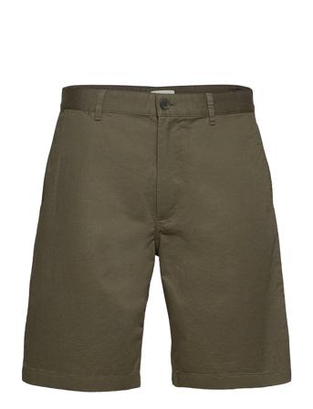 Jonathan Light Twill Shorts Shorts Chinos Shorts Vihreä Wood Wood