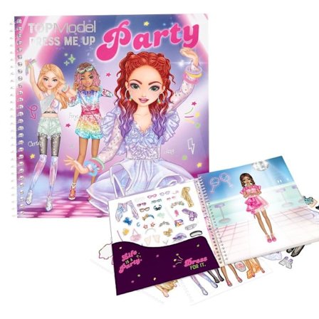 Leksaker Top Model Topmodel Pysselbok Dress me up PARTY Lexy