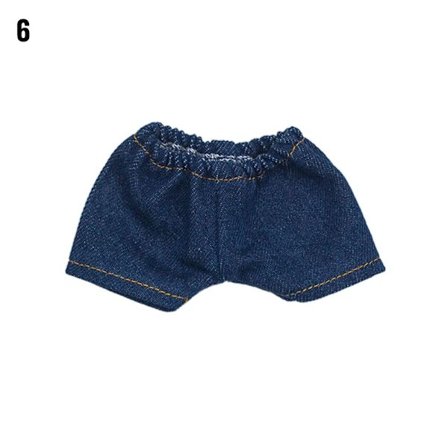 20 cm Dockkläder Mode bomullsbyxor 6 6