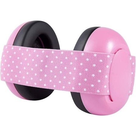 Baby Hörselkåpor, Hörselskydd för Bebisar 0-3 År, Ljudisolerande Hörselkåpor för Sömn och Resor, Blå, One Size