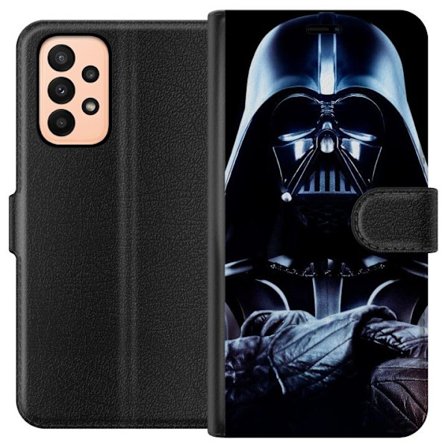 Kompatibelt Lommeboketui til Samsung Galaxy A23 Darth Vader