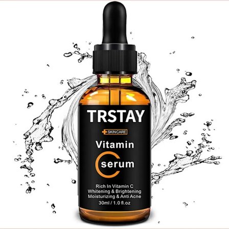 Vitamin C serum Face Serum Langvarig Fuktighetsgivende Forbedre ruhet Lysere flekker