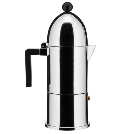 Alessi La Cupola espressokande 30 cl, sort - Sort, stål | KitchenOne
