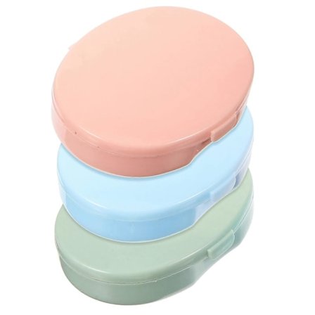 3 stk. Daglig Pilleboks Reise Pilleorganisatorer Bærbar Medisin Oppbevaringsboks Liten Pilleboks Bærbar Pilleboks