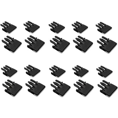 20x Center Side Air Vent Outlet Tab Clips, Reparation AC Vent Adjustment Buckle för 2009-2013
