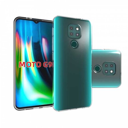 Motorola Moto G9 Play Stødabsorberende silikonecover Enkelt