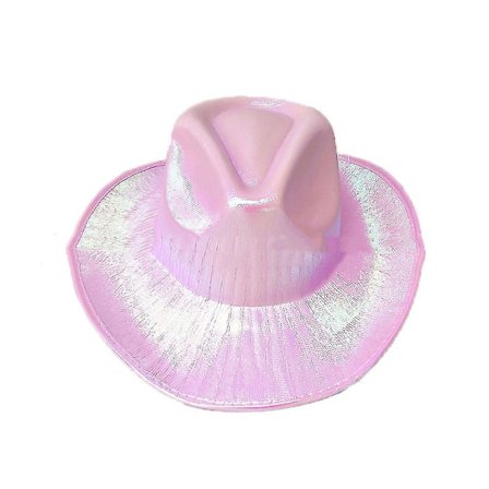 Rave Party Cowboy Hat, Perlemor Cowboy Hat, Bredbremmet Western Hat