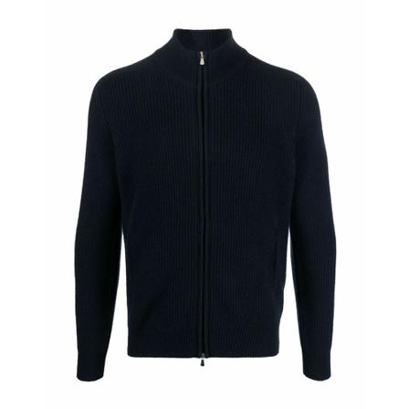 Barba, Zip-throughs Blauw, Heren, Maat:XL