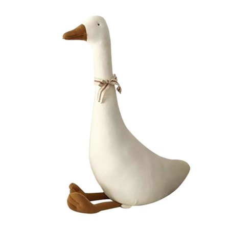 35/45/55cm Gås Plysj Hvit Gås Svane Kosedyr And Plysjleketøy, Gaver til Barn 55CM