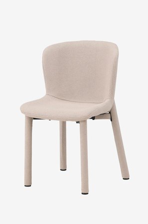 Venture Home - Astoria spisebordsstol 2-pak - Beige - Stole - Fra Homeroom