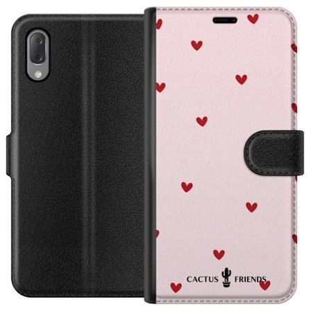 Yhteensopiva Lompakkokotelo Sony Sony Xperia L3 Cactus and Friends – HeartSprinkle