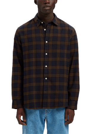 Selected Homme SLHREGNOAH Skjorta Skjortor Herr Blå S