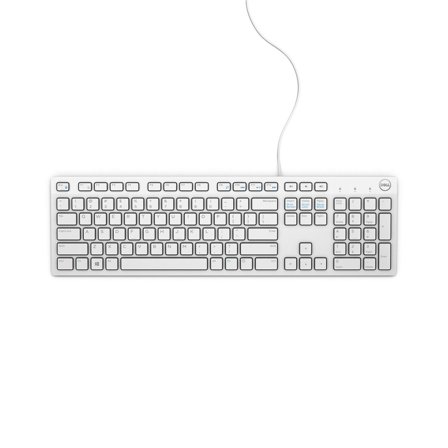 DELL Wired Keyboard KB216 Pan-Nordic QWERTY White