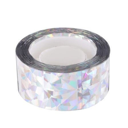 Dobbeltsidig reflekterende fugleskremmende tape fugleavvisende tape 1 stk
