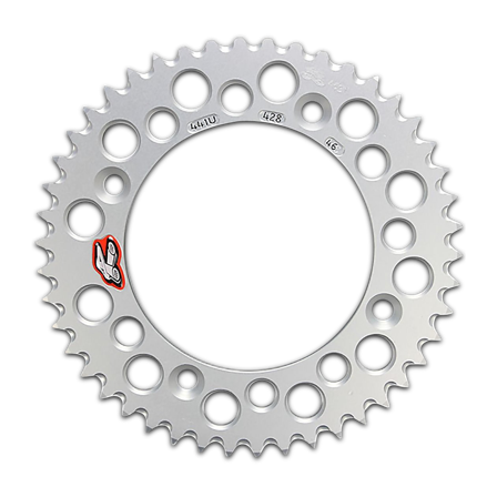Renthal Ultralight Rear Sprocket Silver - Honda XR 250R 1996-2004