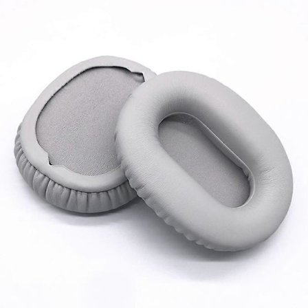 1 Par Øreputer i Proteinlær for Sony WH-CH710N CH720N Hodetelefoner, Erstatningsputer