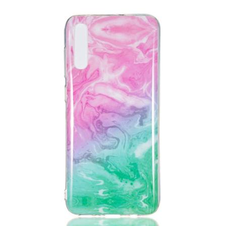 Mtk Samsung Galaxy A70 Tpu Marmor - Style C Svart