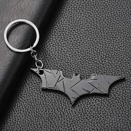 Batman Avaimenperä Riipus Lahja The Dark Knight Avaimenperä Batdart Avaimenperä, Musta Qyroadwolf