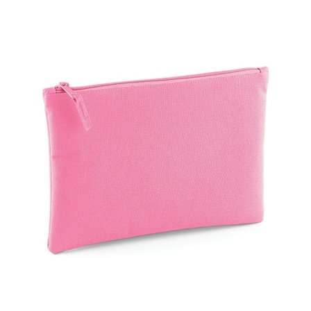 Bagbase Grab Zip Pocket Pouch Bag (2-pack) One Size True Pink