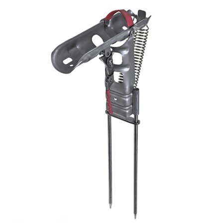 Automatisk dobbelt fjeder vinkel stang fiskestang beslag standard fiskestang holder 453g