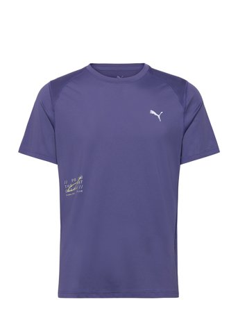 PUMA | M Run Graphic Mesh Tee? | XXL