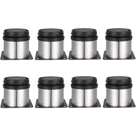 8 Justerbare Fødder 50mm Højde Fortykkede Skab Ben Bord Ben Fu