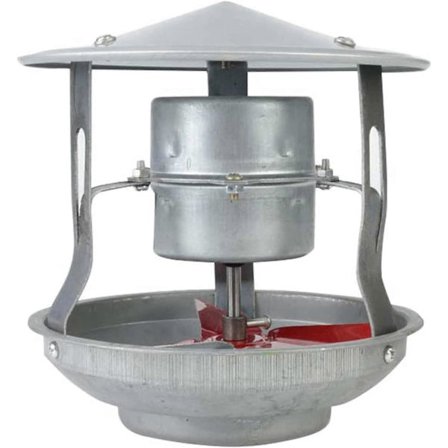 Rökgasfläkt 60W Dragförstärkare För Öppen Spis Vedspis Eller Vedeldad Kamin Takmonterad Rökkanal Fläkt