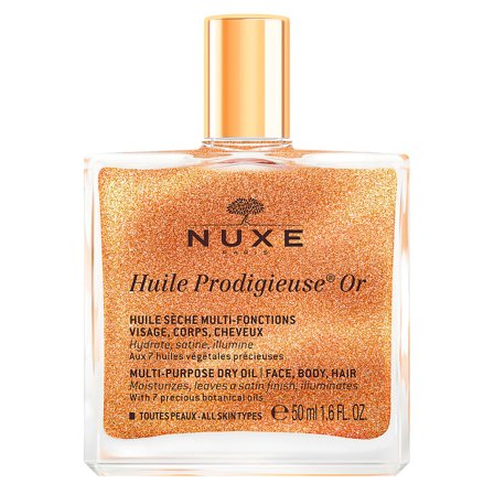 Nuxe Huile Prodigieuse Dry Oil Golden Shimmer 50 ml, Skincare, Kropspleje, Bodylotion