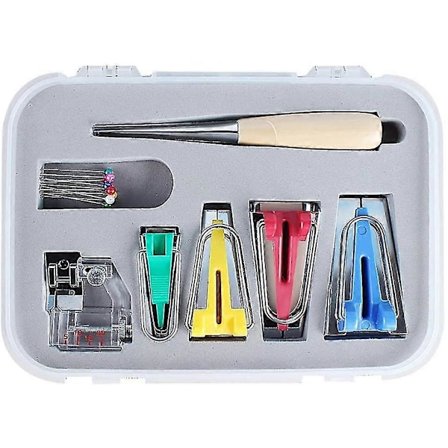 Nauhanvalmistussarja Kangasneula Sidonta Ompelu Tilkkutyökalut Tarvikkeet