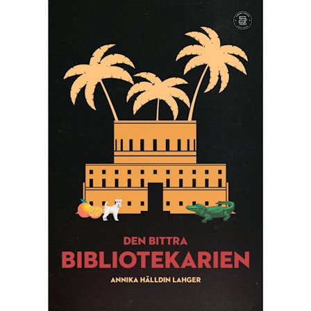 Den bittra bibliotekarien (bok, danskt band)