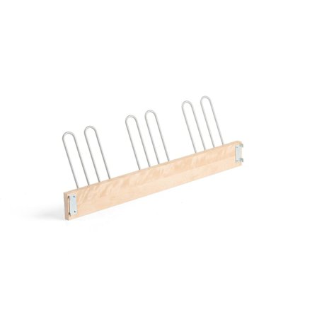 Kenkänaulakko JEPPE, 900 mm, koivu, hopeanharmaa