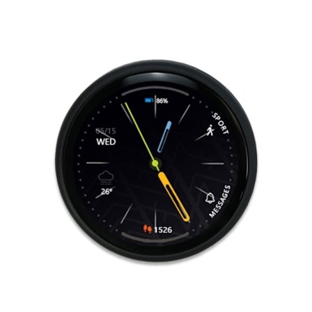 1.28in ESP32-C3 Cirkulär LCD-skärm med Wifi & Bluetooth-kompatibla Utvecklingskort Moduler Ersättning