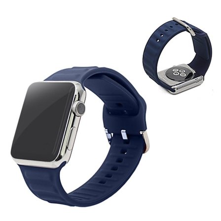 Apple Watch Series 6 / 5 40mm cool style silicone watch band - Midnight Blue