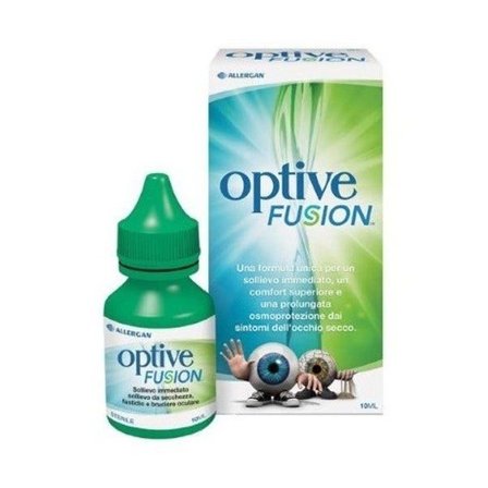 Optive Fusion Soluzione Oftalmica 10ml Allevia Occhi Secchi