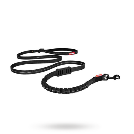 Ezydog - Ezydog Zero Shock Lite 180cm Hundkoppel - Svart - Hundkoppel