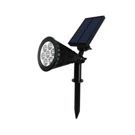 Solcellelampe Foldbar Solhavebelysning IP65 Vandtæt Solar LED-lampe til Udendørsbrug (7 Kugler, Varmt Lys)