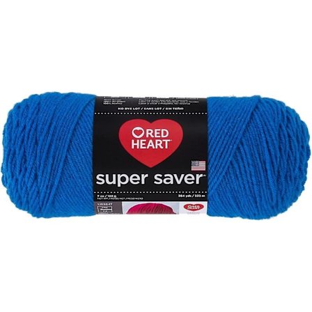 RED HEART E300.0886 Super Saver -lanka, sininen (FMY)