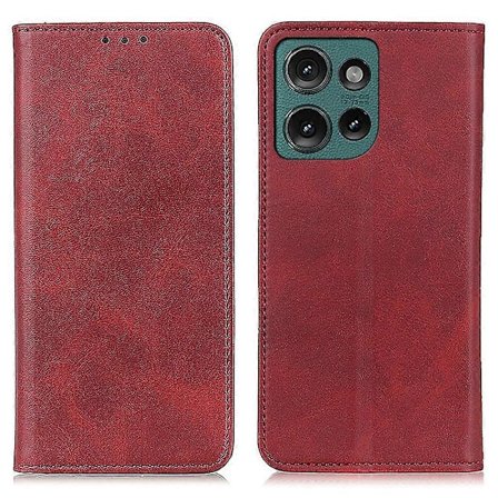 For Motorola Edge 50 Neo 5G Deksel Splittet Lær Flip Lommebok Telefon Deksel